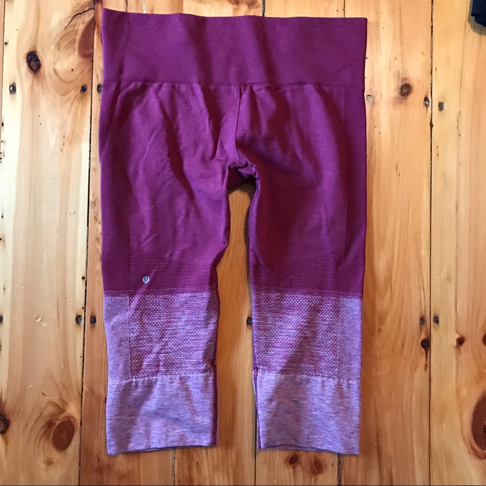 Lululemon Seamlessly Street Crops